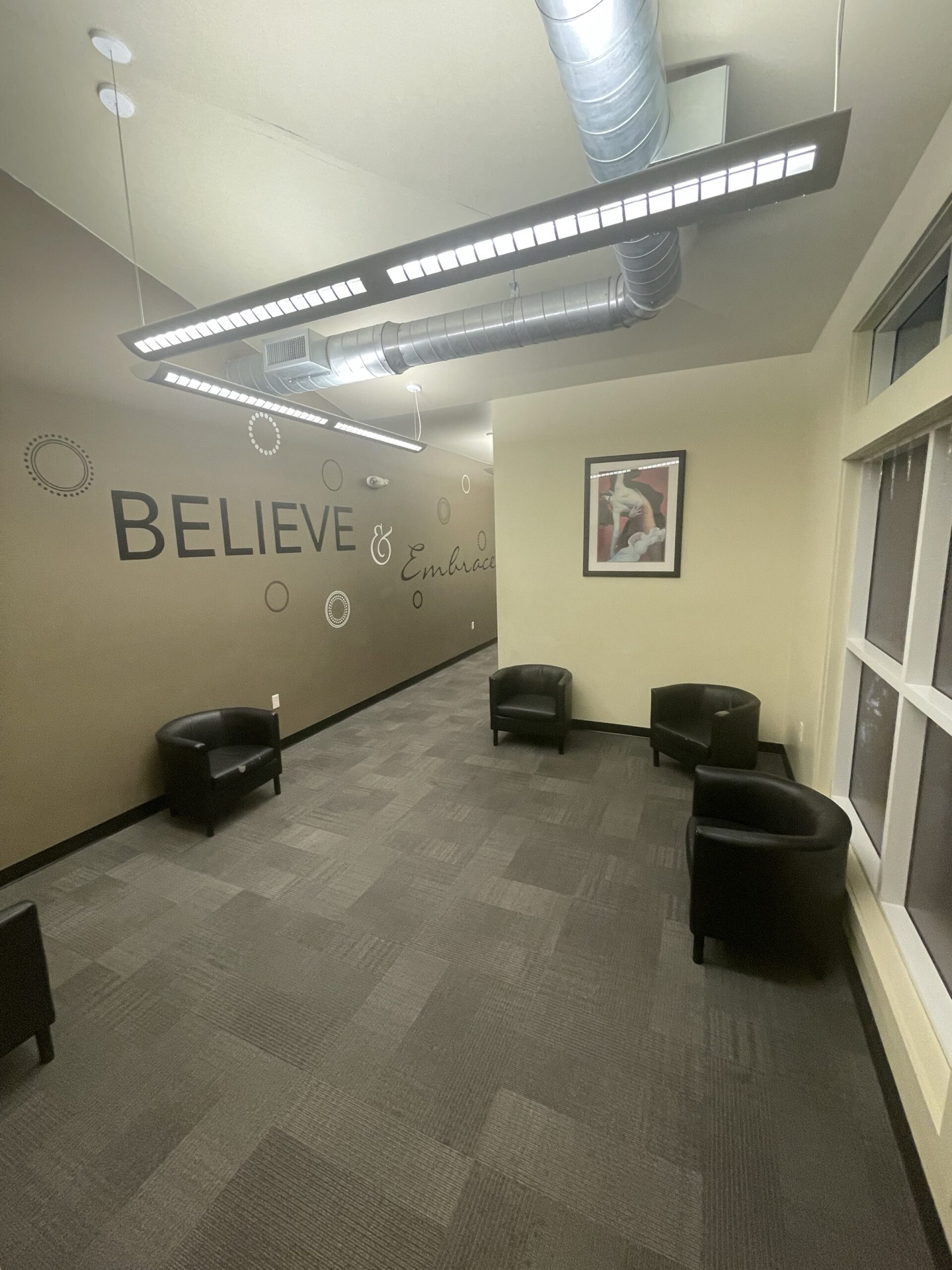 A clean, organized office workspace maintained by Clean Core