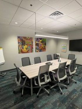 Cleaned Office Conference Room